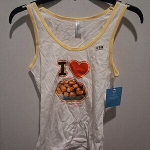 2005 Napoleon Dynamite NWT Graphic Tank Top I Love Tots Junior Size M